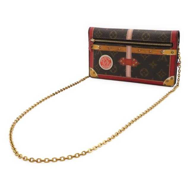 LOUIS VUITTON ルイ ヴィトン モノグラム ポシェット ウィークエンド チェーンショルダーバッグ 2WAY 2018サマートランクコレクション M62456 LOUIS VUITTON ルイ ヴィトン モノグラム ポシェット ウィークエンド