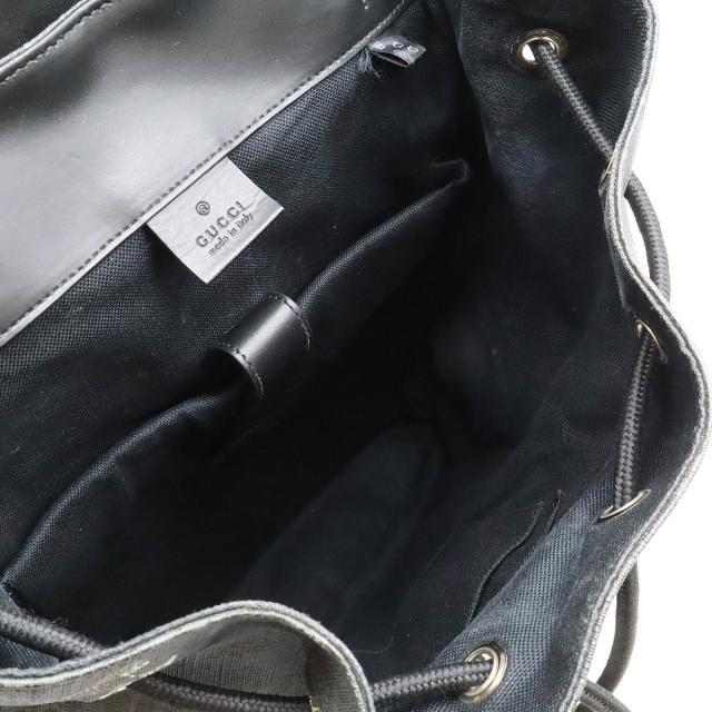 GUCCI グッチ ソフトGGスプリーム シェリーライン バックパック リュックサック タイガー 虎 トラ PVC レザー ブラック 黒 グレー 495563 GUCCI グッチ ソフトGGスプリーム シェリーライン バックパック