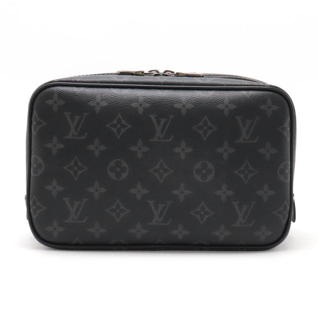 LOUIS VUITTON ルイ ヴィトン モノグラムエクリプス トゥルース トワレ GM ポーチ セカンドバッグ クラッチバッグ 小物入れ M43383