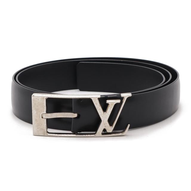 LOUIS VUITTON ルイ ヴィトン サンチュール アナグラム ベルト レザー