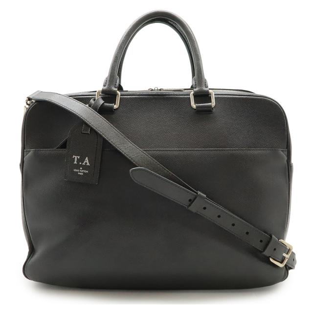 LOUIS VUITTON ルイ ヴィトン タイガ ポルト ドキュマン ビジネスGM ブリーフケース 2WAY ショルダー レザー アルドワーズ ブラック M32942