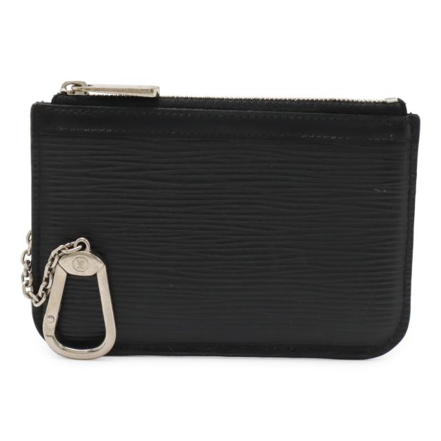 LOUIS VUITTON ルイ ヴィトン エピ ポシェット クレ NM ケース 小銭入れ パース ノワール 黒 ブラック シルバー金具 M66602