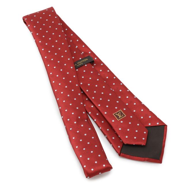 LOUIS VUITTON ルイヴィトン ネクタイ ロゴ柄 ジャガード イエロー