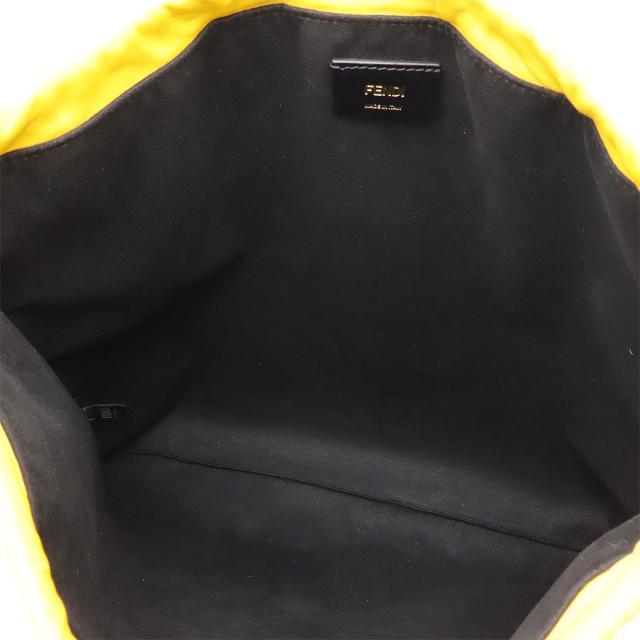 FENDI フェンディ ロゴ ショルダーバッグ 斜め掛け マチなし 巾着型
