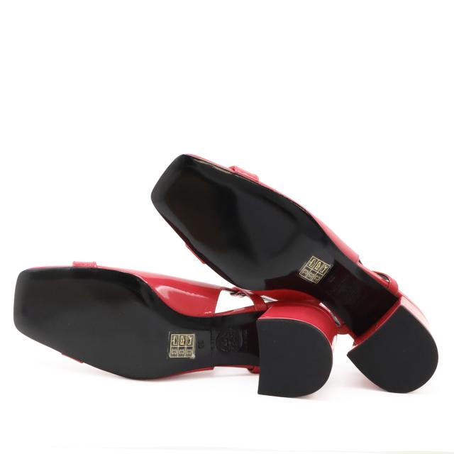 VERSACE ヴェルサーチェ ヴェルサーチ パンプス ミュール スクエアトゥ