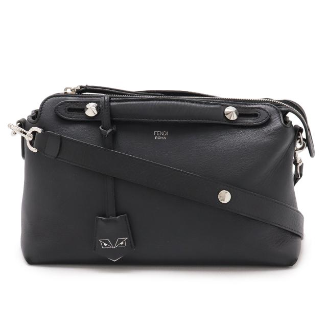 【美品】【MM】FENDI バイザウェイ ショルダーバッグ ミディアム 黒 美品】FENDI バイザウェイ ショルダーバッグ ミディアム 黒 美品】【MM