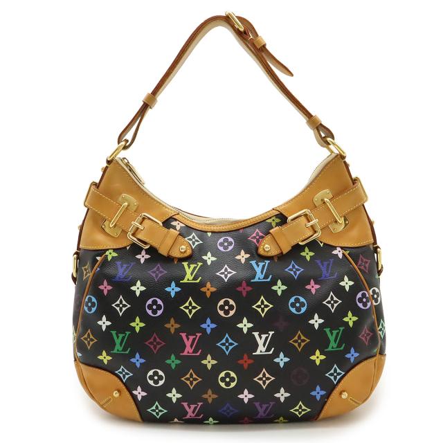 LOUIS VUITTON ルイ ヴィトン モノグラムマルチカラー グレタ ショルダーバッグ セミショルダー ワンショルダー ノワール ブラック 黒 M40196