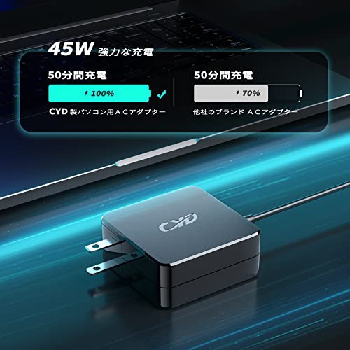 CYD 90W デル/Dell用 ACアダプター USB C Type-C 電源アダプター