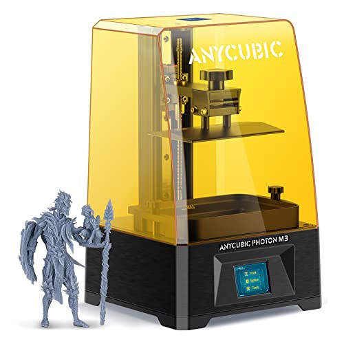 ANYCUBIC Photon M3 3Dプリンター 光造形 7.6インチ HD Ultra 4K+