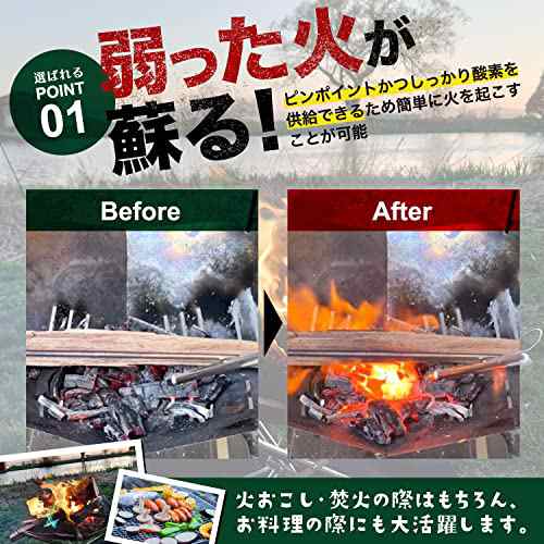 山麓工房 現役キャンパー監修 火吹き棒 火起こし 無期限メーカー保証 伸縮自在 コンパクト 収納ケース付き アウトドア キャンプ 焚き火 の通販はau  PAY マーケット HATINANA au PAY マーケット－通販サイト