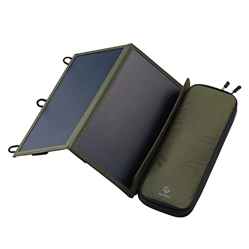 エレコム ソーラー充電器 NESTOUT SOLAR-1 【2枚パネル】 14W オリーブ MPA-NEST-S012OVの通販は