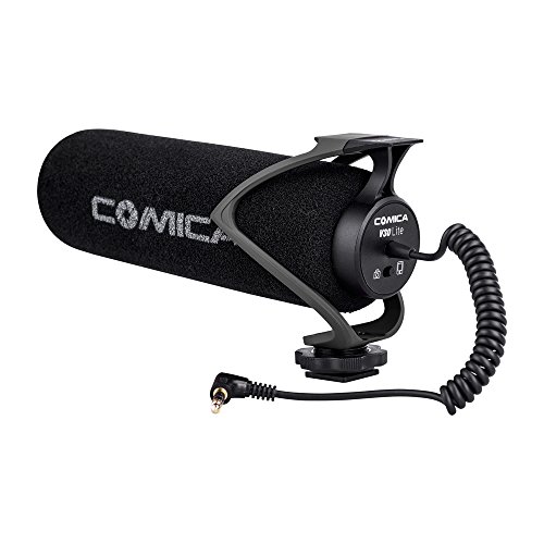 Comica CVM-V30 LITEビデオガン外付けマイク高性能SONY/Nikon/Canon/一眼レフカメラ/iPhone/Huawei用(黒)の通販は