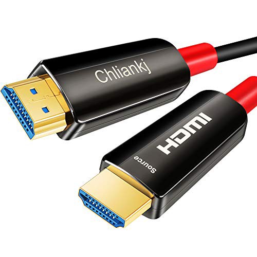 Chliankj 光ファイバhdmi ケーブル, HDMI 2.0 4K 60Hz HDCP2.2 18Gbps