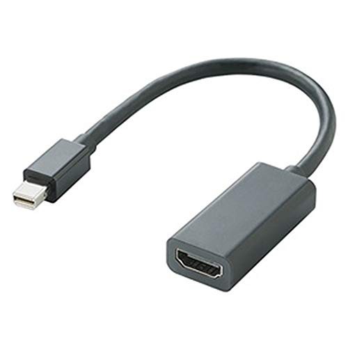 エレコム Mini DisplayPort (オス) HDMI (タイプAメス) 変換アダプタ