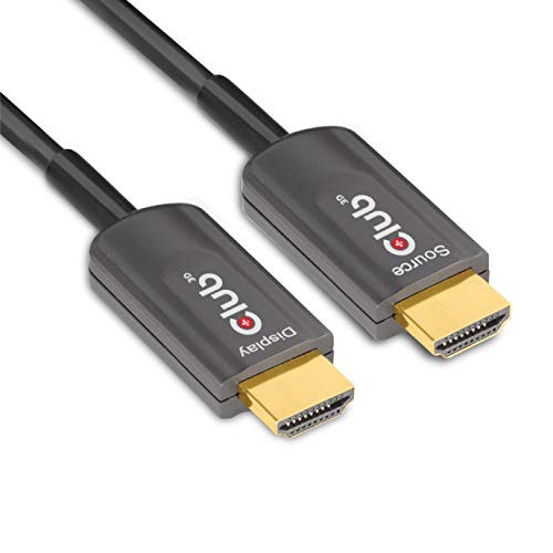 Club3D HDMI 2.1 4K120Hz 48Gbps Male/Male 10m Active Optical Cable アクティブ 光 認証 ケーブル (CAC-1376)