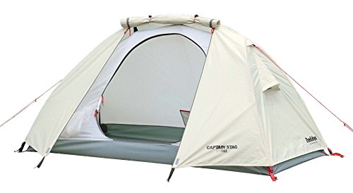 キャプテンスタッグ(CAPTAIN STAG) テント ソロテント 1人用 【サイズ/210×140×H110cm パッキングサイズ/39×18×18cm】 UV・PU加工 キャリーバッグ付き トレッカー UA-40の通販は