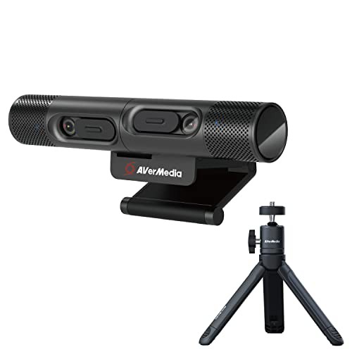 2-in-1 WebカメラPW313D ウェブカメラ 1080P & 2K 30FPS自撮りと物撮りが同時 最大270°の垂直回転 500万画質 オートフォーカス キーストーン補正対応 デュアルマイク 三脚付属 テレワーク、遠隔授業、配信の通販は