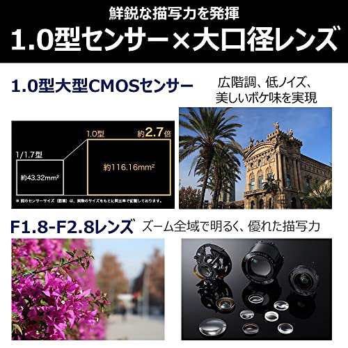 Canon デジタルカメラ PowerShot G7 X MarkII 光学4.2倍ズーム 1.0型