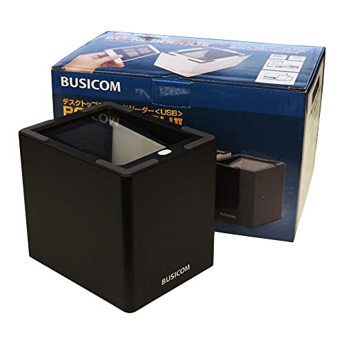 ビジコム 卓上QRコードリーダー 日本語取説/国内サポート eチケット･QR決済･スマホ会員証等 BC-NL3000U2-B (3年保証･USB･黒)