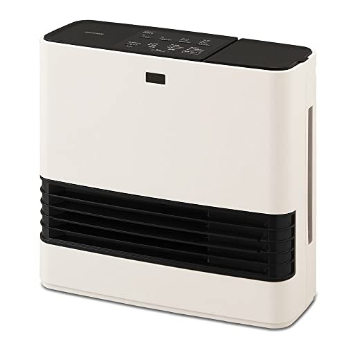 アイリスオーヤマ ヒーター 加湿機能付き セラミックファンヒーター 入/切タイマー 人感センサー付き イオン搭載 1250W 8畳 幅39×高さ36×奥行19cm KJKC125D1-W ホワイトの通販は