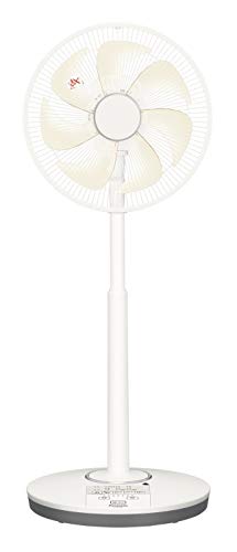 パナソニック リビング扇風機 DCモーター 温度センサー搭載 切/入タイマー付 シルキーベージュ F-CU338-C