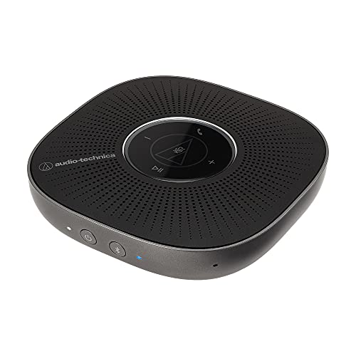オーディオテクニカ スピーカーフォン 会議用マイクスピーカー Bluetooth 対応 Type-C Type-A 対応 ノイズリダクション機能 エコーキャンセラー搭載 オンライン会議 テレワーク 在宅 AT-CSP5 PC用スピーカー