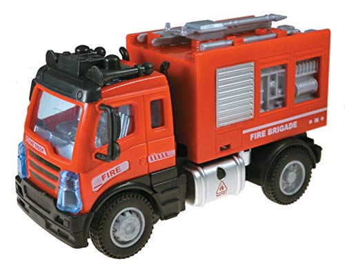 童友社 1/64 R/Cカー はたらく車両ミニ 化学消防車 27MHz 電動ラジオコントロール WTMN-2-1980の通販は