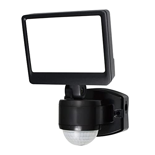 エルパ (ELPA) コンセント式 センサーライト 1灯 スクエア (白色LED/防水) お手軽タイプ/センサーライト 屋外 (ESL-SS421AC) 6,600円