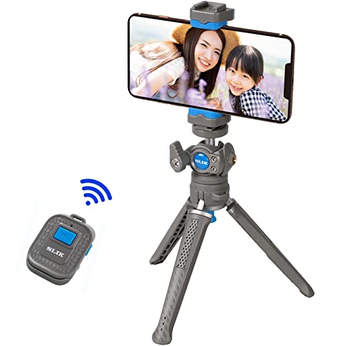 スリック SLIK スマホ三脚 レプトスポケット R グレー Bluetoothリモコン付属 カンタン取付スマホホルダー iPhone/Android対応 LPTSPKTRGYの通販は 4,743円