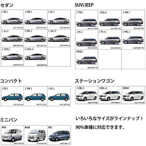 カーカバー ボディーカバー ボディカバー 4層構造 防水 紫外線カット