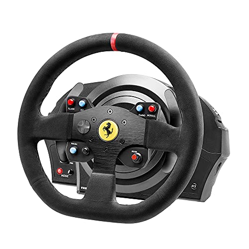 【国内正規品】Thrustmaster スラストマスター T300 Ferrari Integral Racing Wheel Alcantara Edition ステアリングコントローラー (PS3/PS4/PC)の通販は