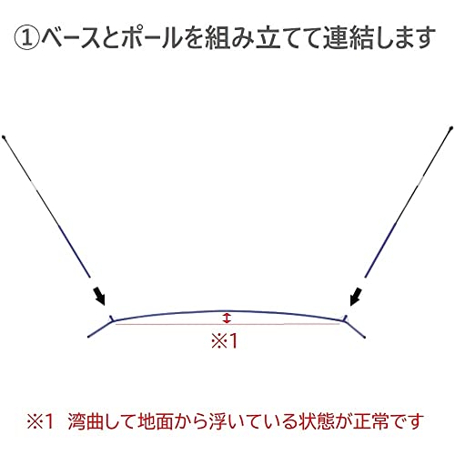 REFREEZE(リフリーズ) ポータブル サッカーゴール 3.6×1.8m 収納バッグ付き サッカー フットサル ゴール 試合 練習