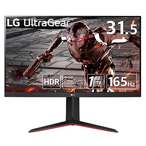 LG ゲーミングモニター UltraGear 32GN650-B 31.5インチ/WQHD/VAアンチグレア /165Hz/1ms MBR/HDR/FreeSync Premium/HDMI×2,DisplayPortの通販は