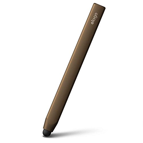 elago STYLUS GRIP タッチペン 99％ ピュアアルミ スタイラスペン 各種 スマートフォン/タブレットPC 対応 替え芯 付 チョコの通販は