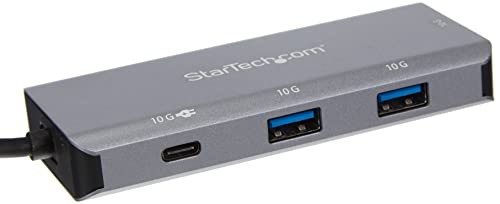 StarTech.com 4ポートUSB Type-Cハブ USB PD対応ポート 10Gbps