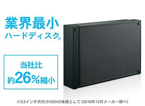 I-O DATA 外付けハードディスク 3TB 日本製 テレビ録画/4K/PC/PS4/静音