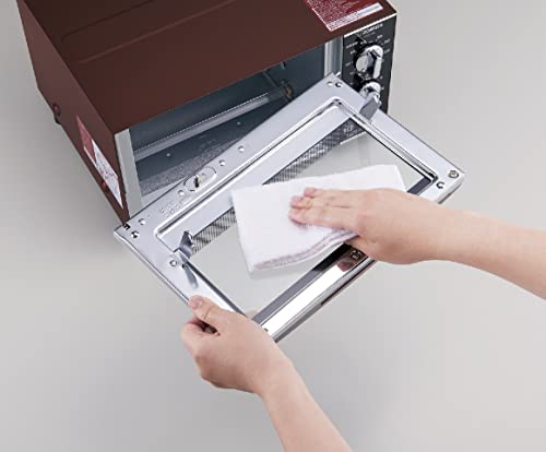 象印 トースター オーブントースター こんがり倶楽部 80℃~250℃温度調整機能付き 4枚焼き サイズ約39.5×34.5×22.5cm ボルドー ET-GT30-VD