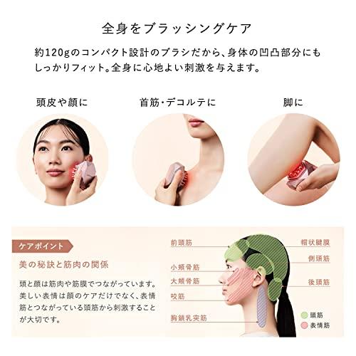 アテックス リフトケア 頭 首 EMS LED ルルド ルルドボーテ リフトブラシ ピンク AX-NBL506pk アテックス リフトケア 頭 首 EMS LED ルルド ルルドボーテ リフト