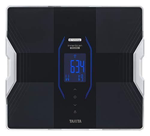 タニタ 体重 体組成計 スマホ 日本製 ブラック RD-914L BK 医療分野の技術搭載/スマホでデータ管理 インナースキャンデュアルの通販は