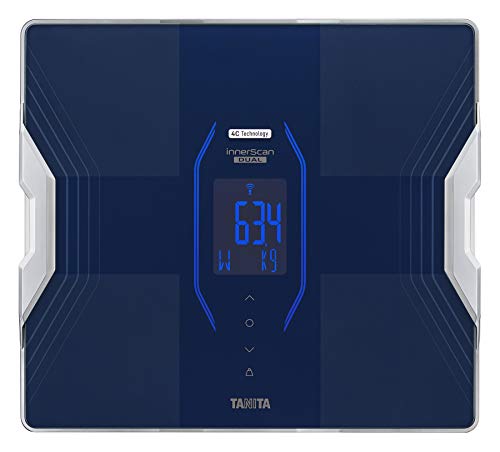 タニタ 体重 体組成計 スマホ 日本製 ブルー RD-914L BL 医療分野の技術搭載/スマホでデータ管理 インナースキャンデュアルの通販は