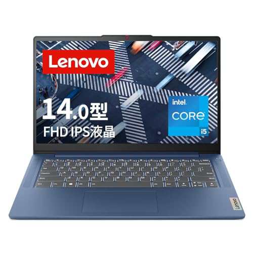 Lenovo ノートパソコン IdeaPad Slim 3 14インチ 第12世代 Core i5-12450H メモリ16GB SSD512GB Windows11 バッテリー駆動15.4時間 重量1