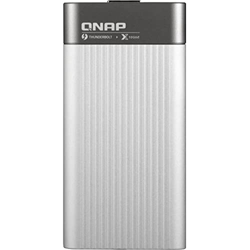 QNAP(キューナップ)QNA-T310G1T Windows/Mac PC/QNAP Thunderbolt 3 NAS 10GbE ネットワーク NBASE-T RJ-45 アダプター