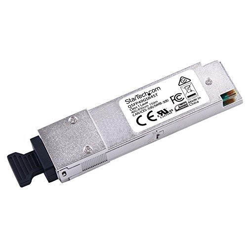 StarTech.com QSFP+モジュール/Cisco製品QSFP-40G-SR4互換/40GBASE-SR4準拠光トランシーバ/850nm/DDM QSFP40GSR4STの通販は