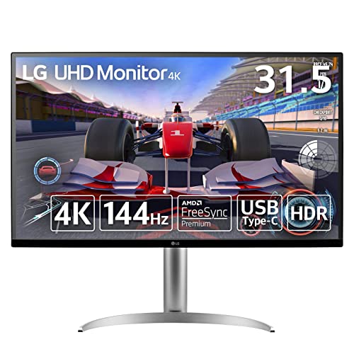 LG モニター ディスプレイ 32UQ750-W 31.5インチ/4K/144Hz/VA
