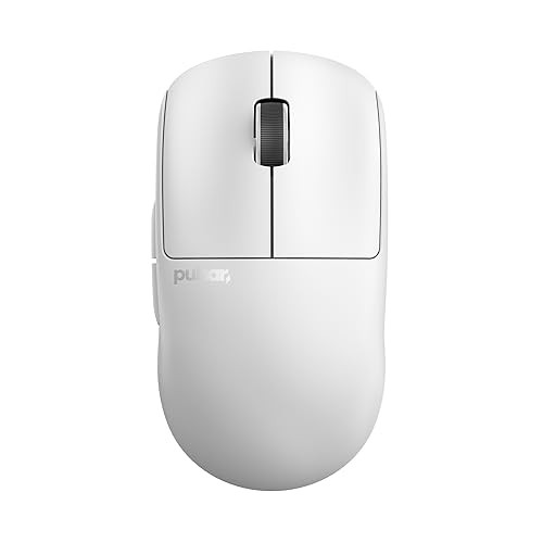 Pulsar Gaming Gears X2V2 ワイヤレス ゲーミングマウス 超軽量 53グラム 左右対称 2.4Ghz 1ms 26000 DPI Optical Sensor PAW3395 国内正規品 ホワイトの通販は