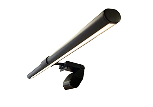 [山善] モニターライト ディスプレイライト モニター掛け式 USBタイプ 調光10段階 調色6段階 YML-A05(B)の通販は 9,500円