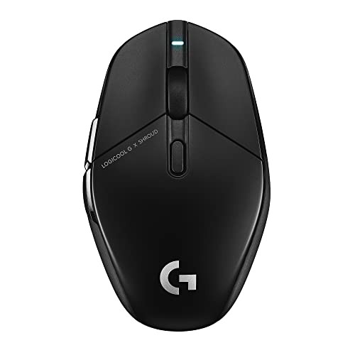 Logicool G(ロジクール G) ワイヤレス ゲーミングマウス G303SH SHROUD エディション 軽量 75g LIGHTSPEED 5 ボタン HERO 25K センサー