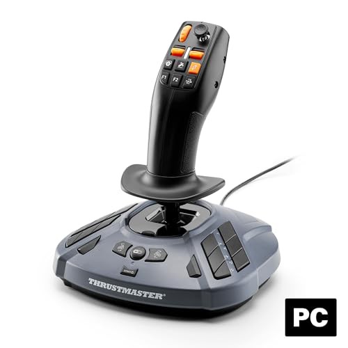 【国内正規品】Thrustmaster スラストマスター SimTask FarmStick ファーミング用 多ボタン ジョイスティックPC用 最大33ボタン ファーミ