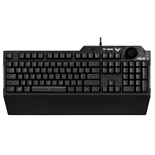 ASUS ゲーミングキーボード RA04 TUF GAMING K1/JP 専用ボリュームノブ 防水 RGB照明 リストレストの通販は 8,175円