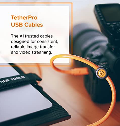 【国内正規品】TetherTools テザーツールズ TetherPro USB 3.0 to USB-C, 15' (4.6m) ORG CUC3215-ORG